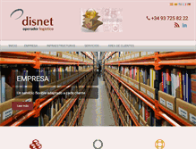 Tablet Screenshot of disnet.es